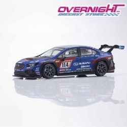 Kyosho MOTN Subaru WRX STI NBR 2023 - con LED y libro en inglés - Escala 1/64 07129N23E