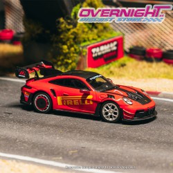 - PREORDER - Tarmac Works Porsche GT3RS (992.1) Manthey Racing Red 2025 - Escala 1/64 T64MC-023-RE