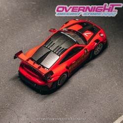 - PREORDER - Tarmac Works Porsche GT3RS (992.1) Manthey Racing Red 2025 - Escala 1/64 T64MC-023-RE