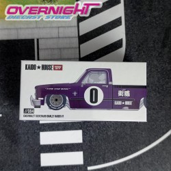 Kaido House Chevrolet Silverado Dually Kaido V1 – Purple - Mini GT escala 1/64