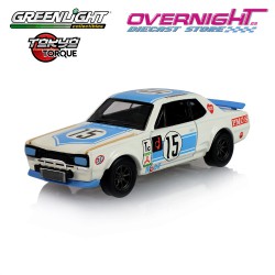 - PREORDER - Greenlight Nissan Skyline GTR KPGC10 50th Victory 1972 - Serie 10 Tokyo Torque - Escala 1/64 235110-B