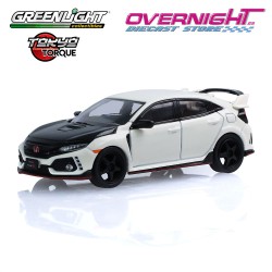 - PREORDER - Greenlight Honda Civic Type R Championship White 2018 - Serie 10 Tokyo Torque - Escala 1/64 235110-F