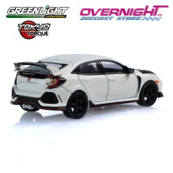 - PREORDER - Greenlight Honda Civic Type R Championship White 2018 - Serie 10 Tokyo Torque - Escala 1/64 235110-F