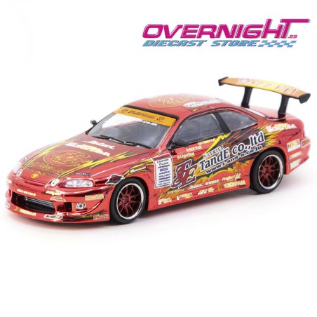Tarmac Works VERTEX Ridge TE3006 Soarer Chrome Red - Tokyo Auto Salon 2026 Special Edition  - Escala 1/64 T64G-080-TE3006