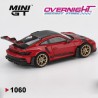 Mini GT Porsche 911 992 GT3 RS Guards Red Weissach Package - Escala 1/64 MGT01060L