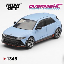 - PREORDER - Mini GT Hyundai Ioniq 5 N Performance Blue Matt - Escala 1/64 - MGT01345-L