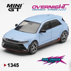 - PREORDER - Mini GT Hyundai Ioniq 5 N Performance Blue Matt - Escala 1/64 - MGT01345-L