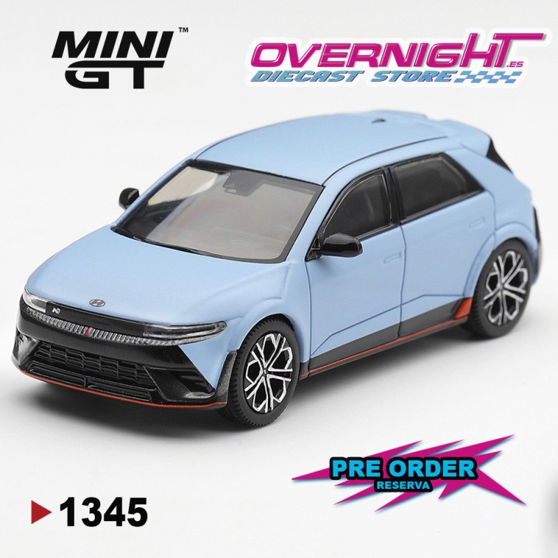 - PREORDER - Mini GT Hyundai Ioniq 5 N Performance Blue Matt - Escala 1/64 - MGT01345-L