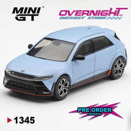 - PREORDER - Mini GT Hyundai Ioniq 5 N Performance Blue Matt - Escala 1/64 - MGT01345-L