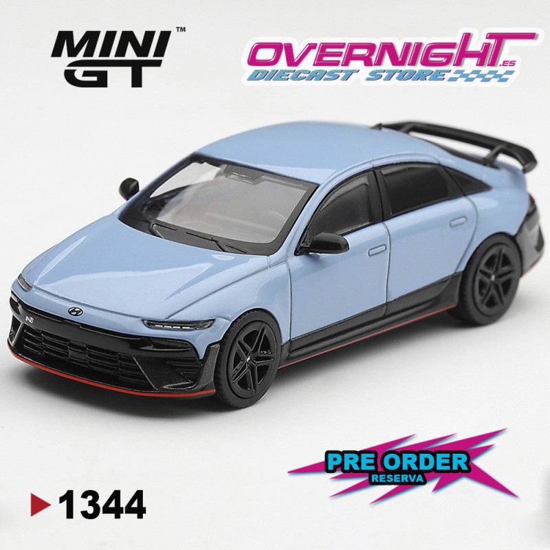 - PREORDER - Hyundai Ioniq 6 N Performance Blue Pearl - Escala 1/64 - MGT01344-L