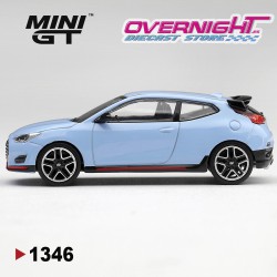 - PREORDER - Hyundai Veloster N Performance Blue - Escala 1/64 - MGT01346-L
