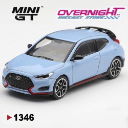 - PREORDER - Hyundai Veloster N Performance Blue - Escala 1/64 - MGT01346-L
