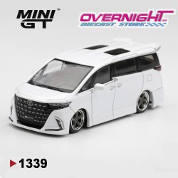 - PREORDER - Mini GT Toyota Alphard 40 Kuhl White 2025 - Escala 1/64 - MGT01339-L