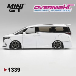 - PREORDER - Mini GT Toyota Alphard 40 Kuhl White 2025 - Escala 1/64 - MGT01339-L