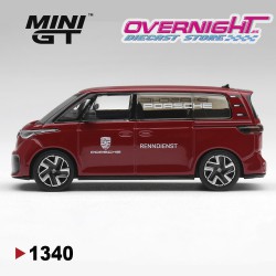 - PREORDER - Mini GT Volkswagen Id.Buzz Porsche Renndienst Red 2022 - Escala 1/64 - MGT01340-L