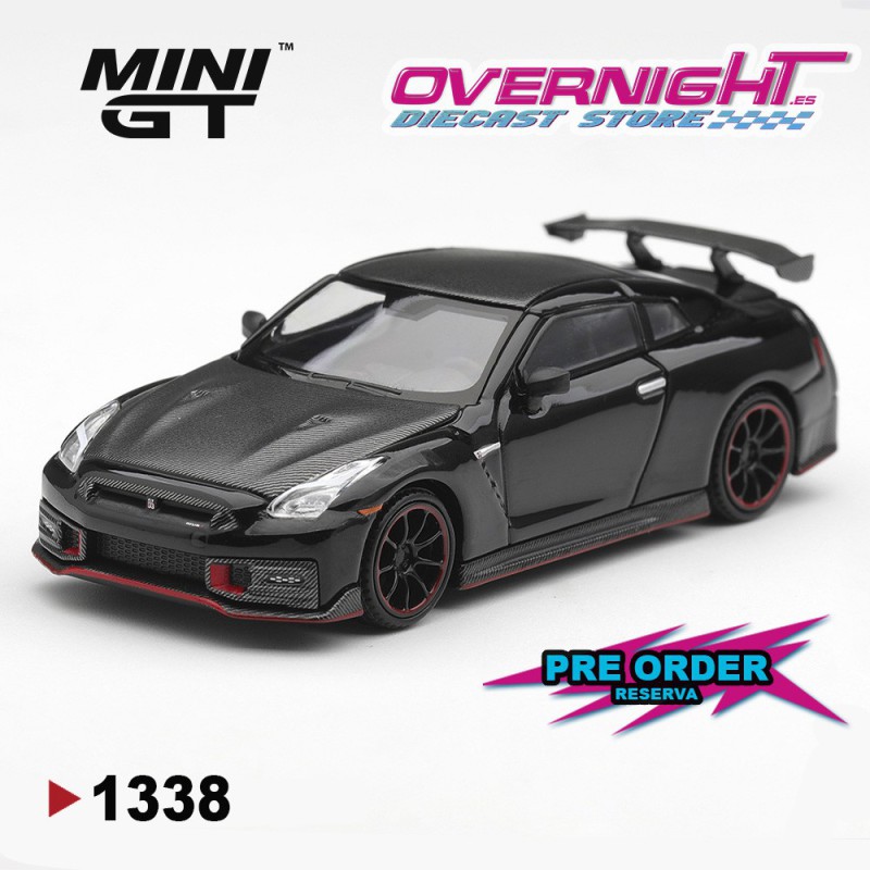 - PREORDER - Mini GT Nissan Gt-R R35 Nismo Black 2024 - Escala 1/64 - MGT01338-L