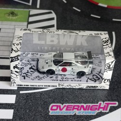 Inno64 2023 Lbwk Ferrari F40 Tokyo Salon - Blanco - Escala 1/64 IN64-LBWKF40-TAS23