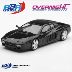 - PREORDER - BBR Ferrari 512 TR Nero 1992 - Escala 1/64 - BBRFER64035