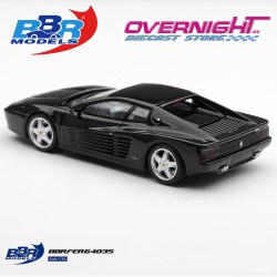 - PREORDER - BBR Ferrari 512 TR Nero 1992 - Escala 1/64 - BBRFER64035