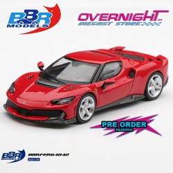 - PREORDER - BBR Ferrari 296 Speciale Rosso Corsa 2024 - Escala 1/64 - BBRFER64042