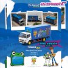 - PREORDER - Tarmac Works Mitsubishi Fuso Canter Toy Story 5 - En blister - By Disney - Escala 1/64 T64T-TL002-TS