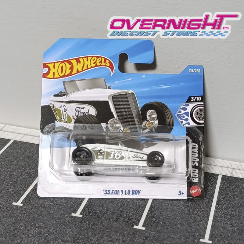 Hot Wheels 33 Ford Lo Boy Rod Squad JJL18-N521