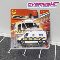 Matchbox 2024 Mercedes-Benz Sprinter Ambulance  JHN67-LA10