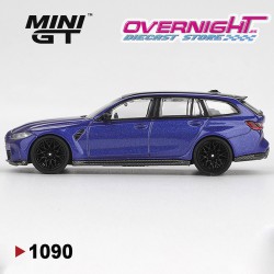 Mini GT BMW M3 Competition Touring Portimao Blue Metallic Escala 1/64 MGT01090-L