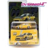 Pop Race Enigma Exclusive Pandem Civic EG6 v1.5 MOONEYES amarillo Escala 1/64 PRE010
