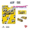 Pop Race Enigma Exclusive Pandem Civic EG6 v1.5 MOONEYES amarillo Escala 1/64 PRE010