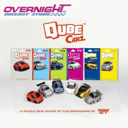- PREORDER - Mini GT Qube Carz 2026 VER 4 pack de 6 coches en Blister QZ-C004