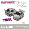 - PREORDER - Mini GT Qube Carz Toyota Supra Mk4 (A80) Veilside Combat Grey 1994 n20 Blister QZ00901-BL