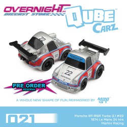 - PREORDER - Mini GT Qube Carz Porsche 911 Carrera 3.0 Rsr n21 Le Mans 1974 n21 Blister QZ00801-BL