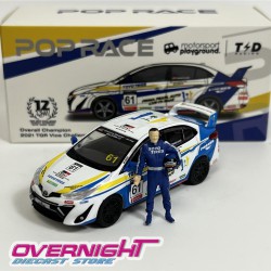 Toyota GR VIOS - Tengku Djan Malaysia - con figura de piloto - Pop Race