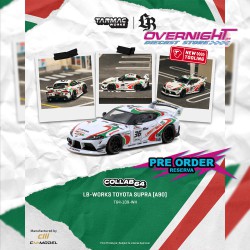 - PREORDER - Tarmac Works Toyota Supra (A90) Lb -Works Castrol Tribute 2024 - Escala 1/64 T64-109-WH