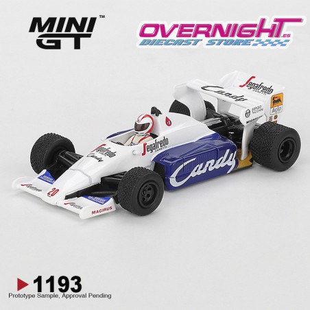 Mini GT Toleman Tg184 n20 Johnny Cecotto Monaco Grand Prix 1984 Escala 1/64 MGT01193-L
