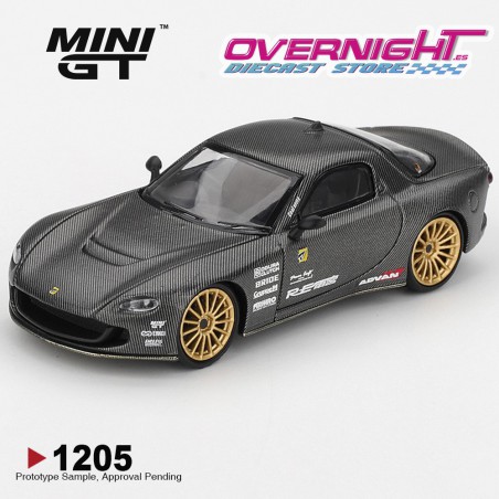 Mini GT Mazda Rx7 (Fd3s) Re-Amemiya Matsukiyo Koku 3 Rotor Na-7 Tas 2025 BTCA Escala 1/64 MGT01205-R