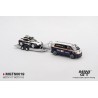 Mini GT Set Porsche 911 Dakar N718 + Volkswagen Id. Buzz Porsche Centrum Roughroads 2025 Escala 1/64 MGTS0019