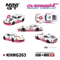 Mini GT Kaido House Nissan Fairlady Z Tamiya The Frog V1 1969 Escala 1/64 KHMG263