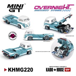 Mini GT Kaido House Volkswagen T1 Pickup Kaido Works V1 1972 Escala 1/64 KHMG220