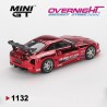 Mini GT Toyota Supra (A80) Top Secret Gt-300 Red Chrome 2014 EN BLISTER - Escala 1/64 MGT01132-BL
