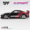Mini GT Toyota Gr86 Lb Nation Advan Black 2025 EN BLISTER Escala 1/64 MGT01173BL