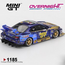 Mini GT Nissan Silvia S15 Lb-Super Silhouette N555 Team Liberty Walk Formula Drift 2025 BLISTER Escala 1/64 MGT01185BL